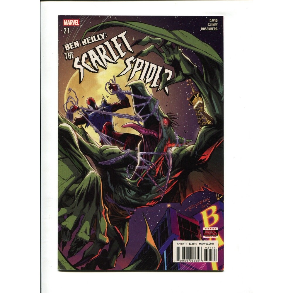 Ben Reilly Scarlet Spider #21 Marvel Comics 2017 Comic Book